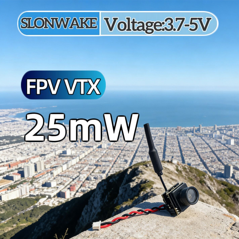 Drone Frame - SLONWAKE FPV 25mW power simulation VTX