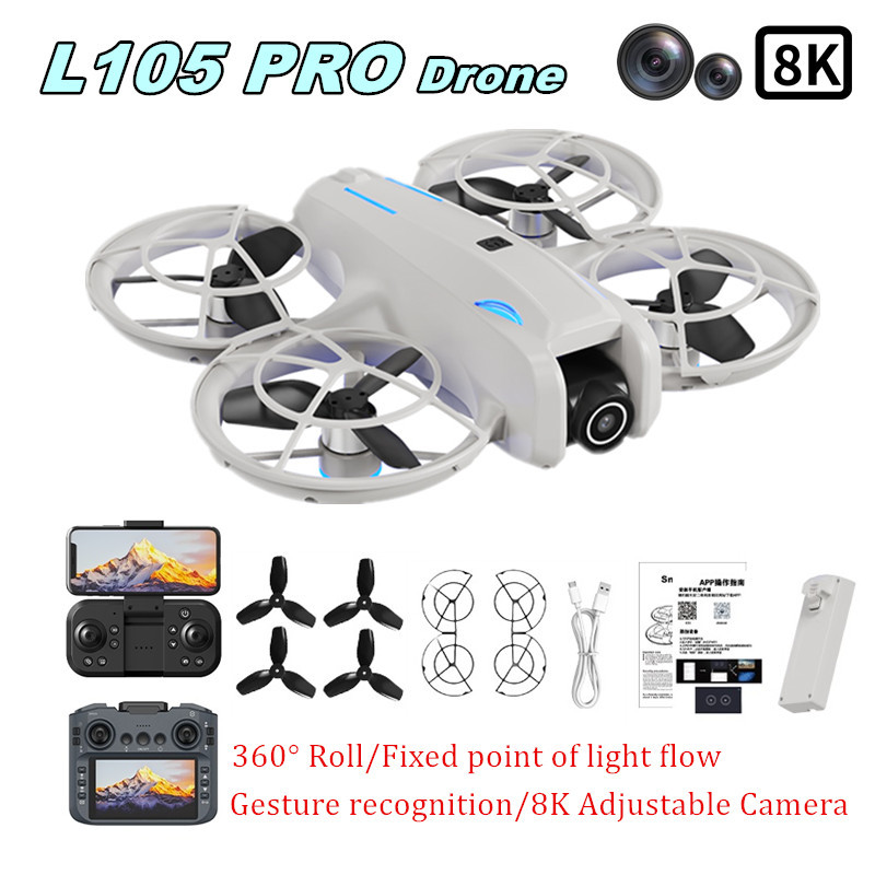 Drone Charger - L105 PRO Drone Duel 8k Lens