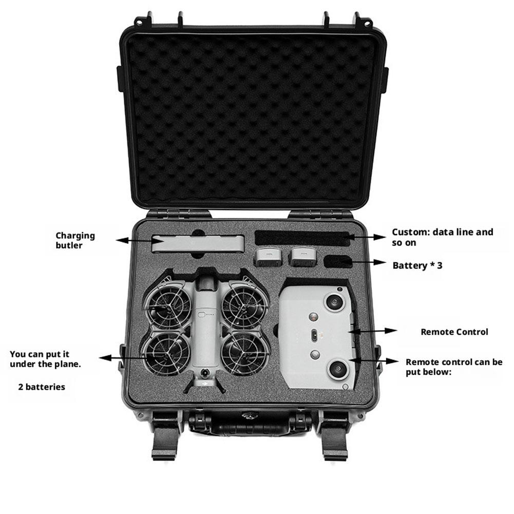 Waterproof Hard Case with Shou - огляд і ціна Drone Battery Strap
