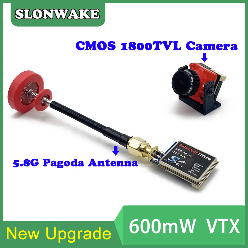 5.8G 48CH 600mW adjustable VTX - огляд і ціна Drone Camera