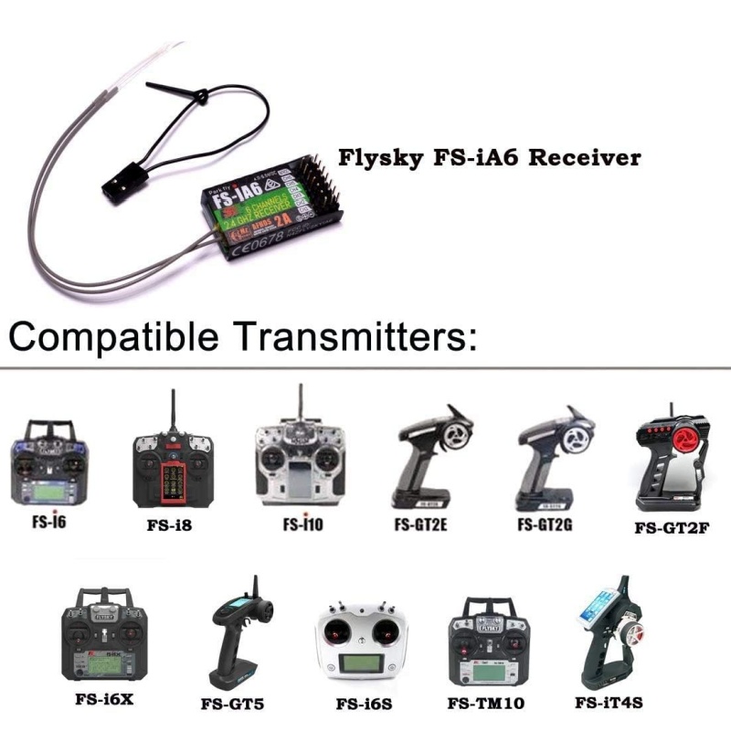 Flysky FS-IA6 Receiver 6CH Dua - огляд і ціна Drone Antenna