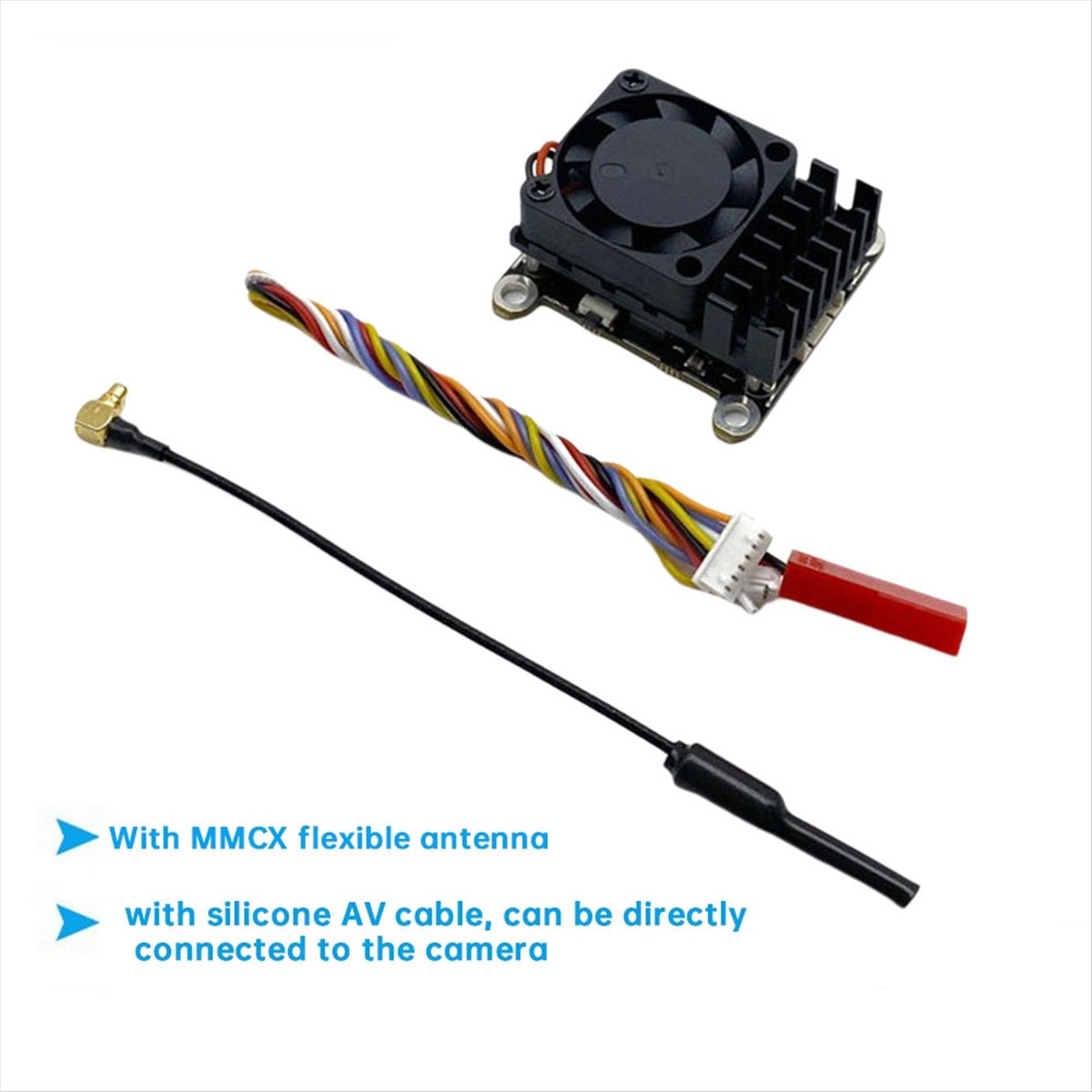 5.8G 2W VTX 2000mW FPV Video T - огляд і ціна Drone Transmitter