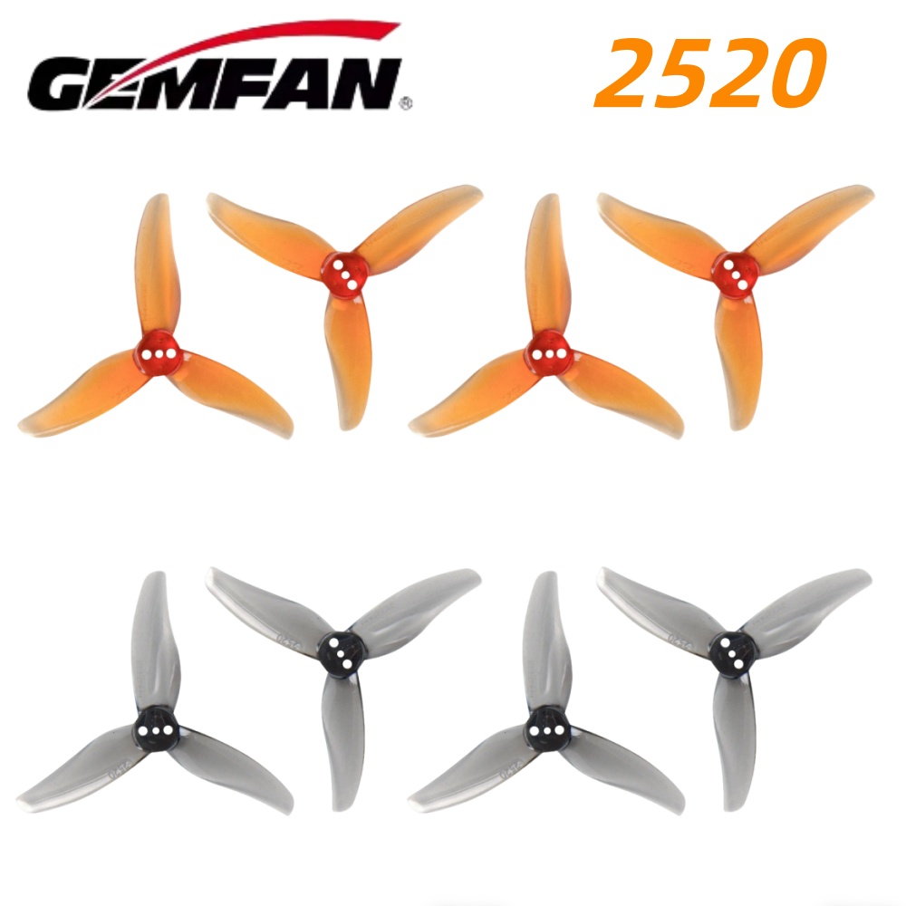 4Pairs Gemfan Hurricane 2520 2 - огляд і ціна Drone Propeller