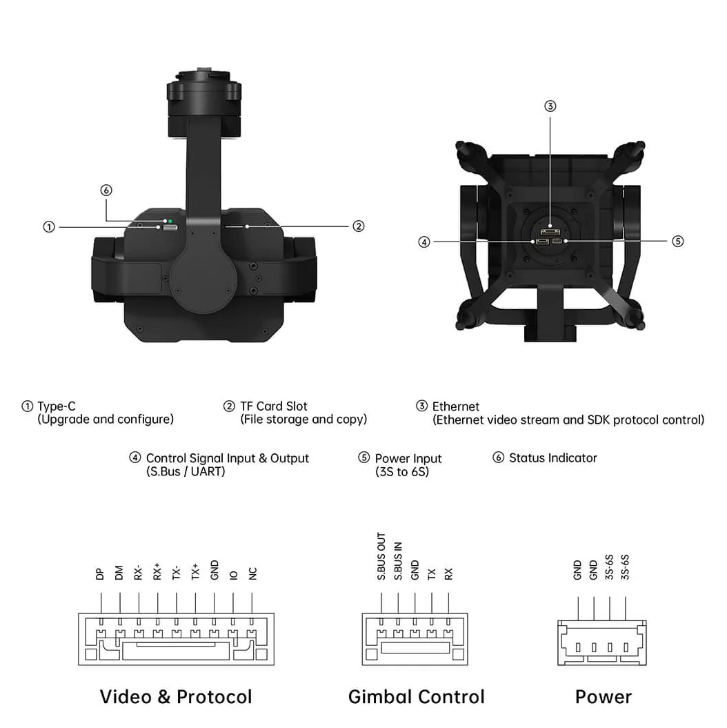2026 NewT30 Gimbal Camera Dr-o - огляд і ціна Drone Camera