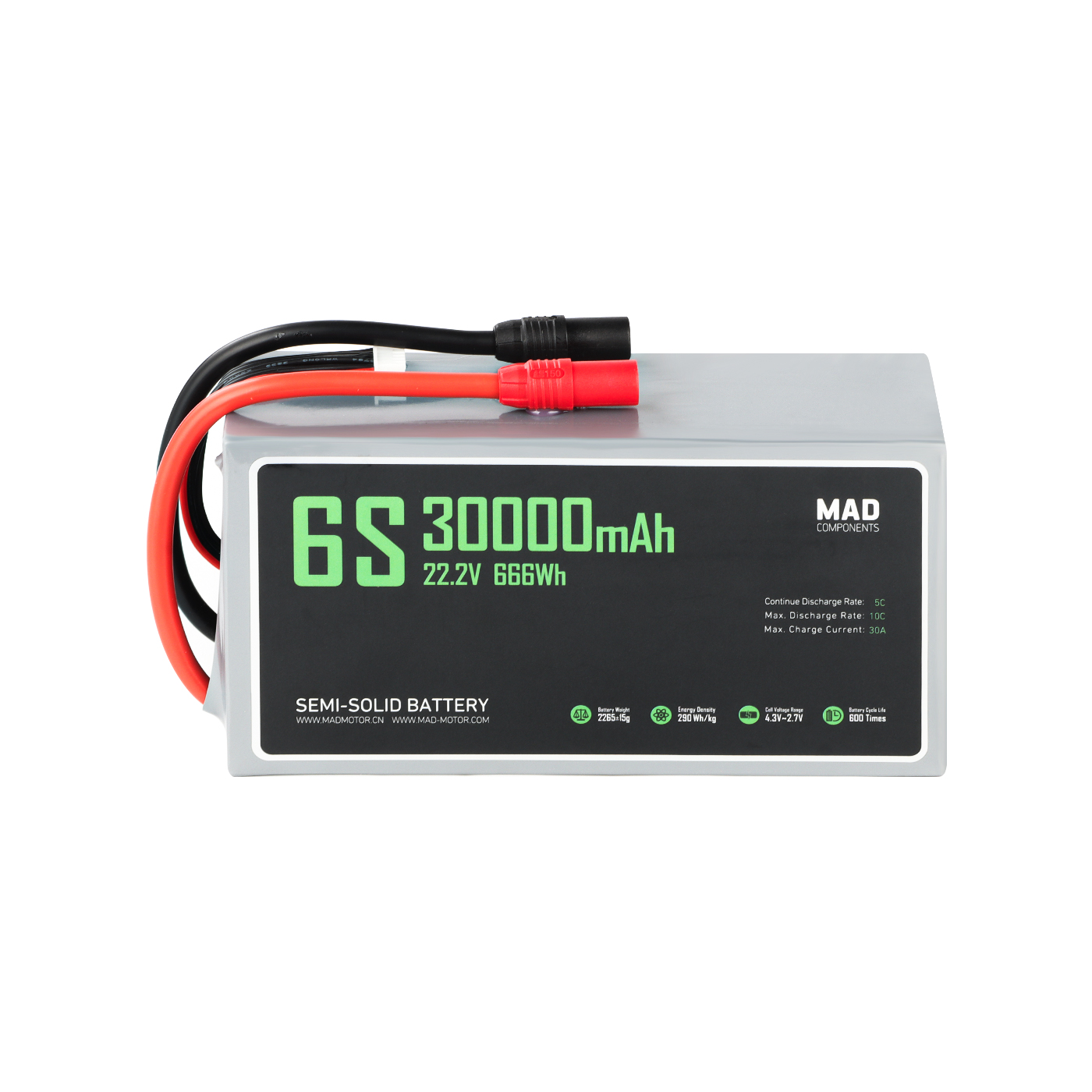 ATV 6S 30Ah High Power Drone S - огляд і ціна Drone Battery