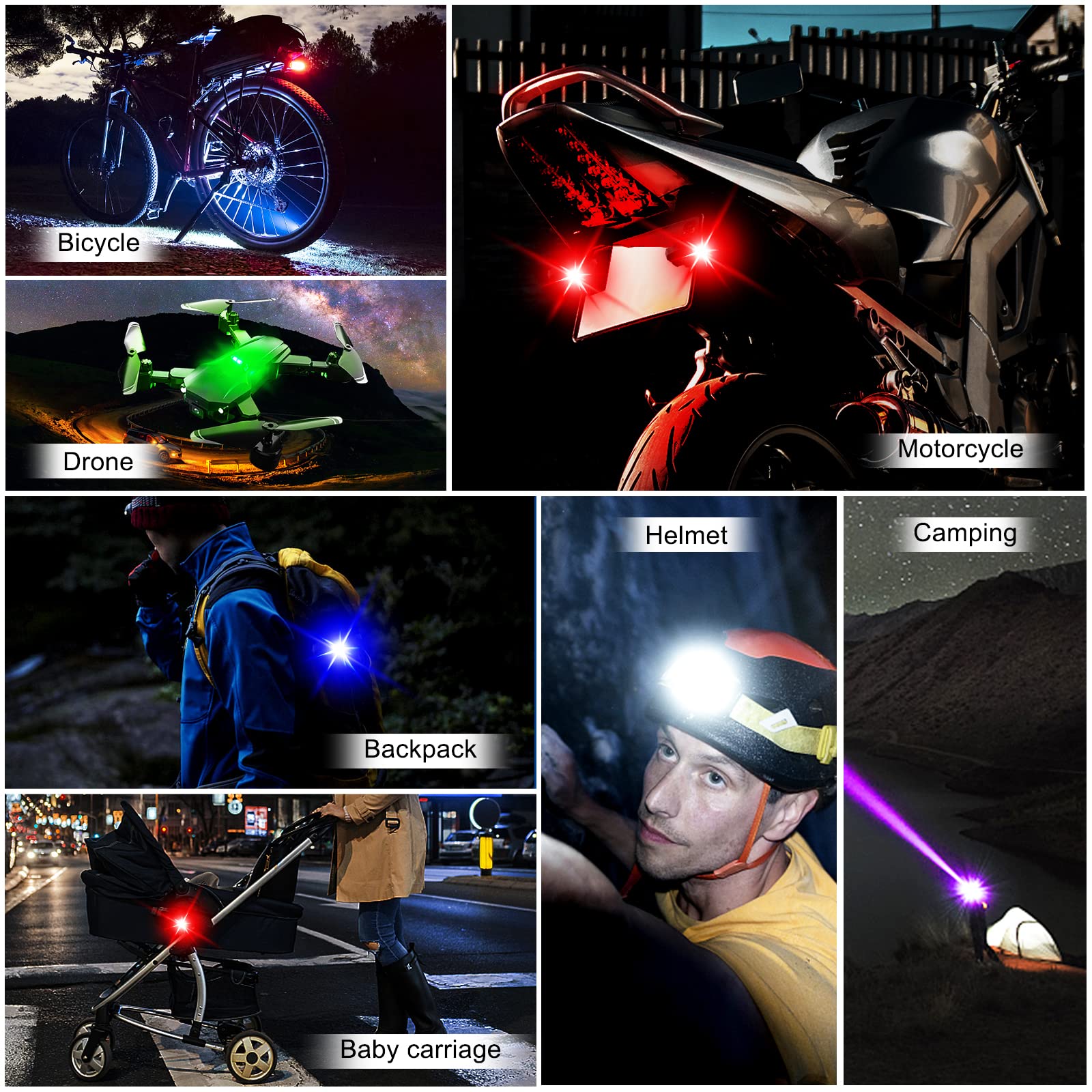Motorcycle Lights Drone Strobe - огляд і ціна Drone Led Light