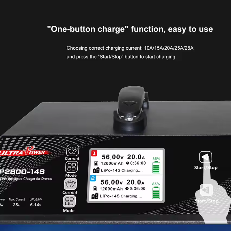 ULTRA POWER UP2800-14S 2X1400W - огляд і ціна Drone Charger