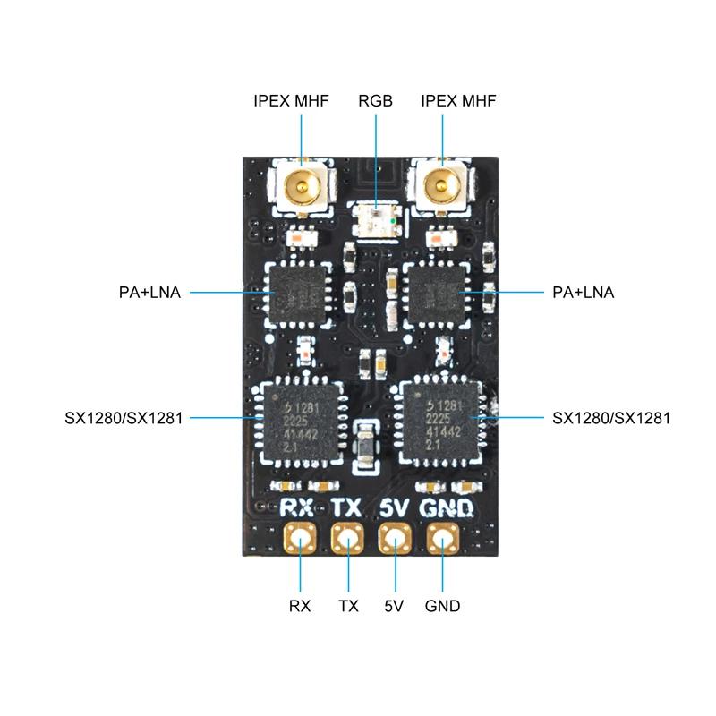 BETAFPV SuperD ELRS Receiver 2 - огляд і ціна Drone Antenna