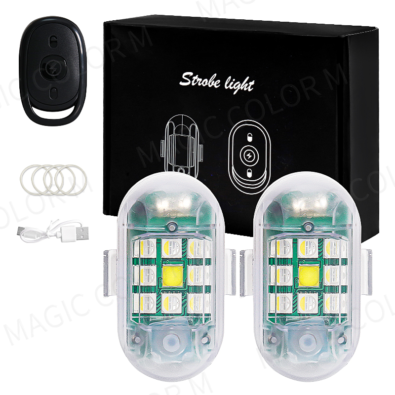 2PCS Wireless LED Strobe Light - огляд і ціна Drone Led Light