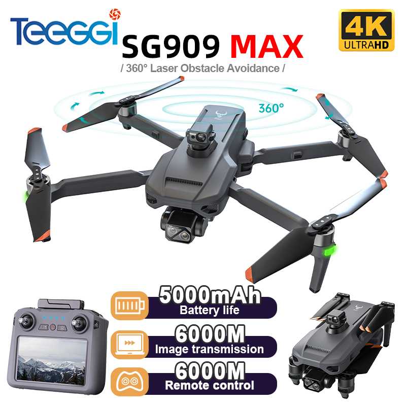 Teeggi SG909 MAX GPS Drone Wit - огляд і ціна Drone Gps Mount