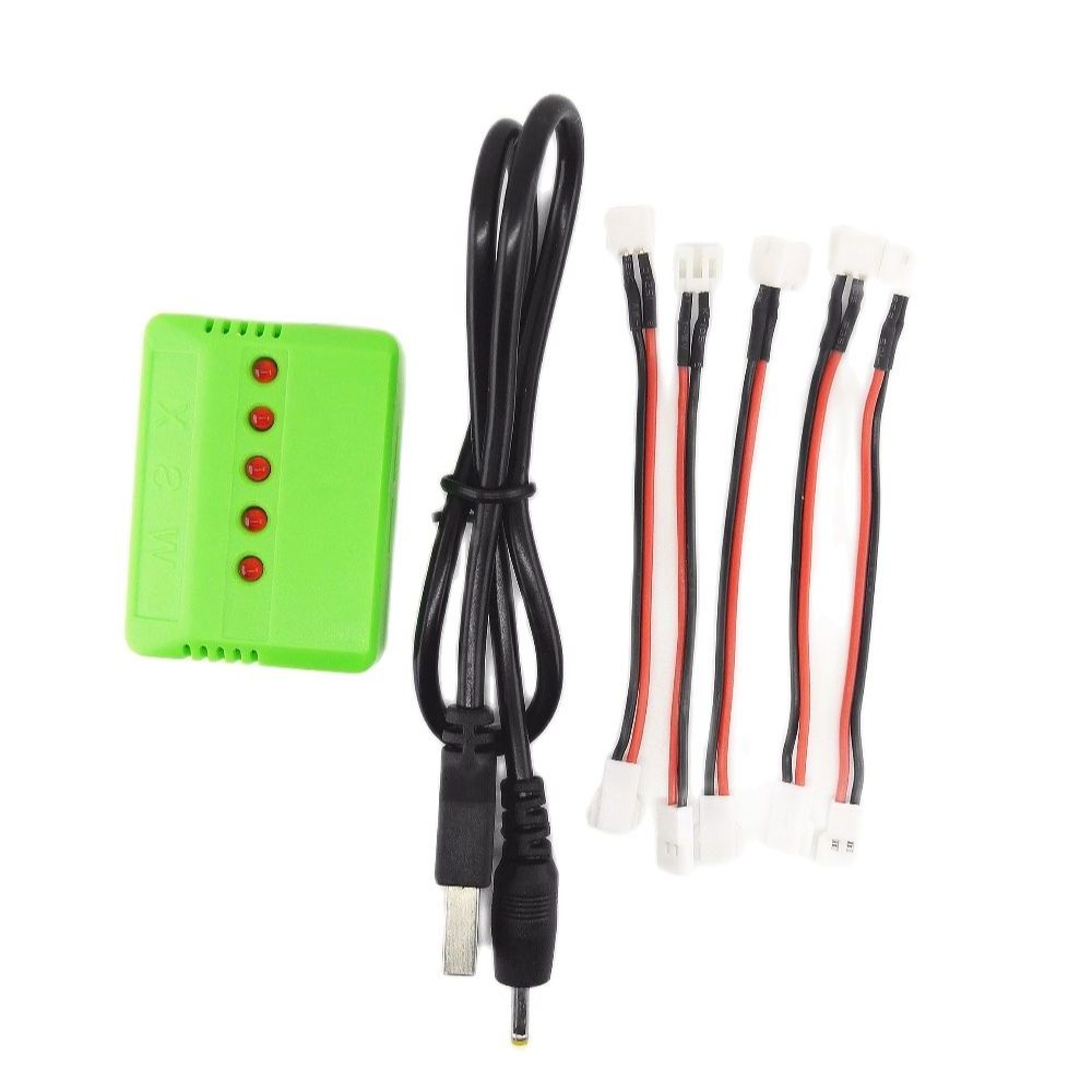 5PCS Cables And 1X 5 In 1 USB  - огляд і ціна Drone Charger