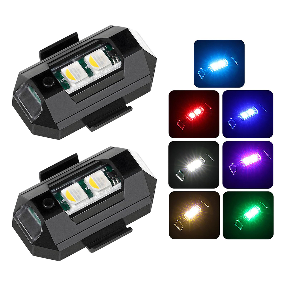 2PCS Mini LED Strobe Lights De - огляд і ціна Drone Led Light