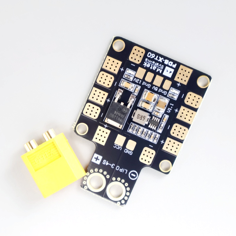 Matek Systems PDB XT60 W/ BEC  - огляд і ціна Drone Power Distribution Board
