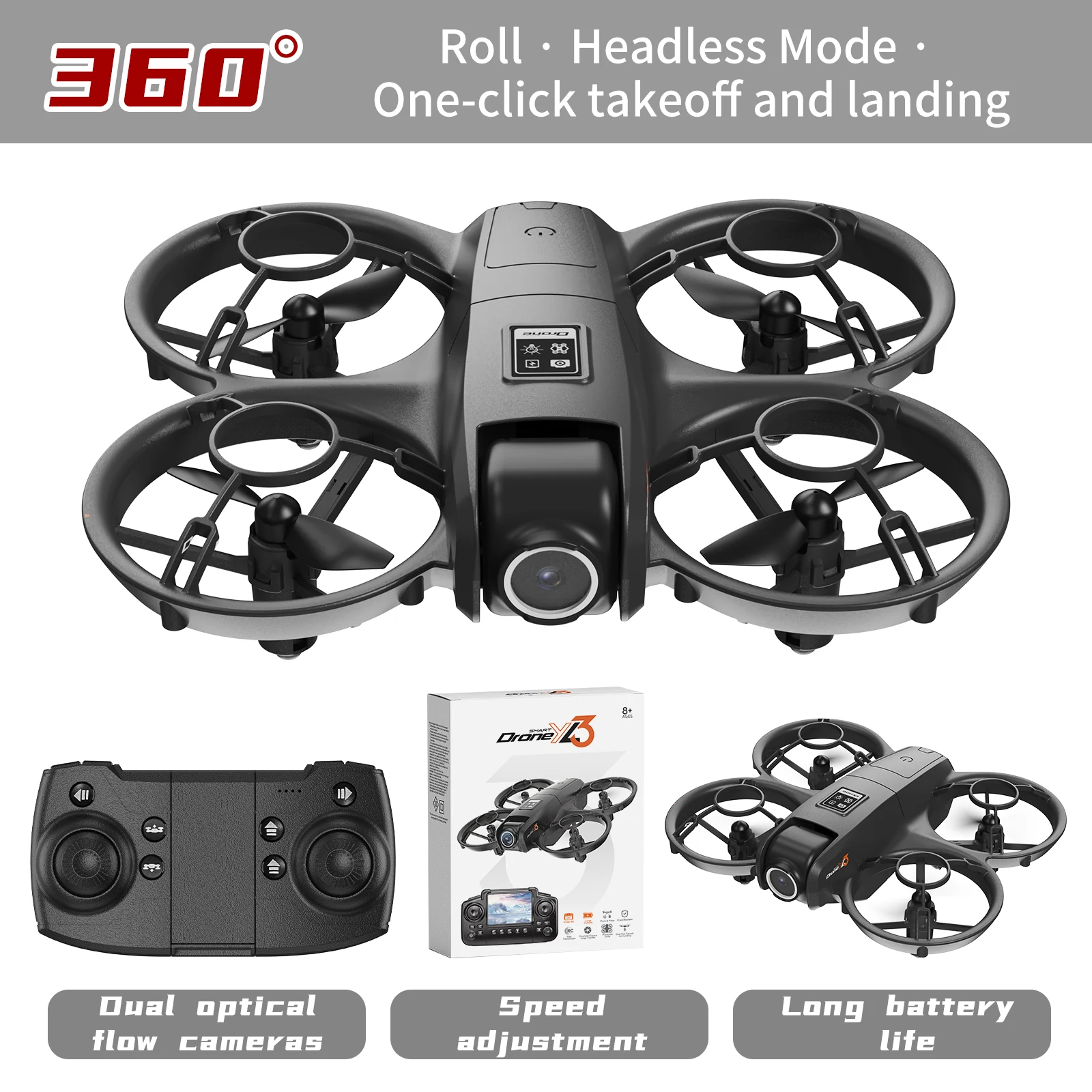 New YL3 RC Drone 8K 1080P Wide - огляд і ціна Drone Gps Mount
