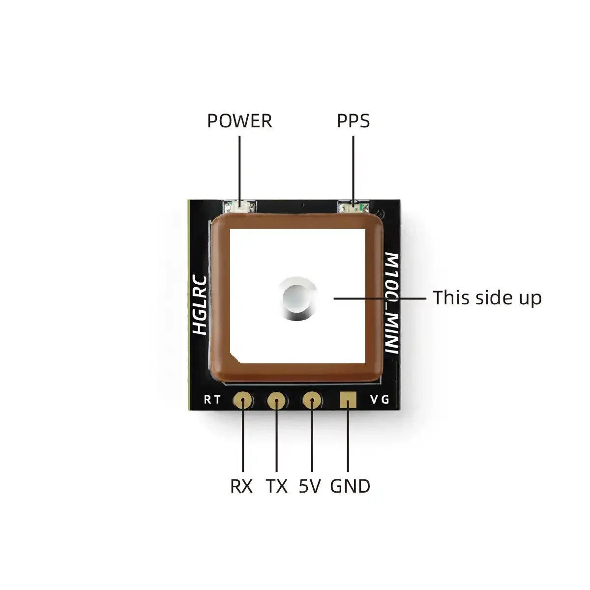 HGLRC M100 Mini GPS Module M10 - огляд і ціна Drone Gps Module