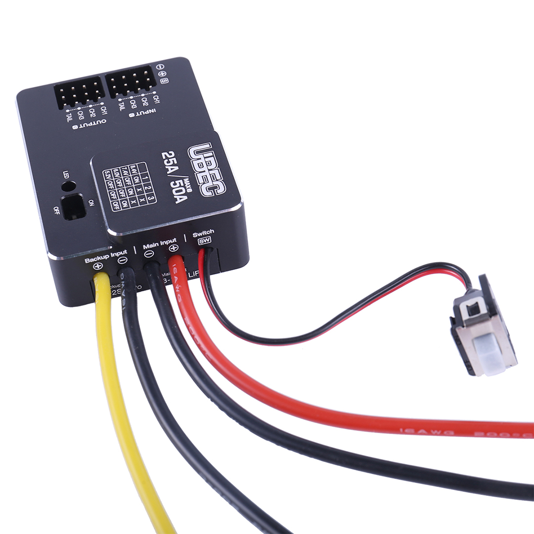 Hobbywing UBEC 25A HV 3-18S Mo - огляд і ціна Drone Esc