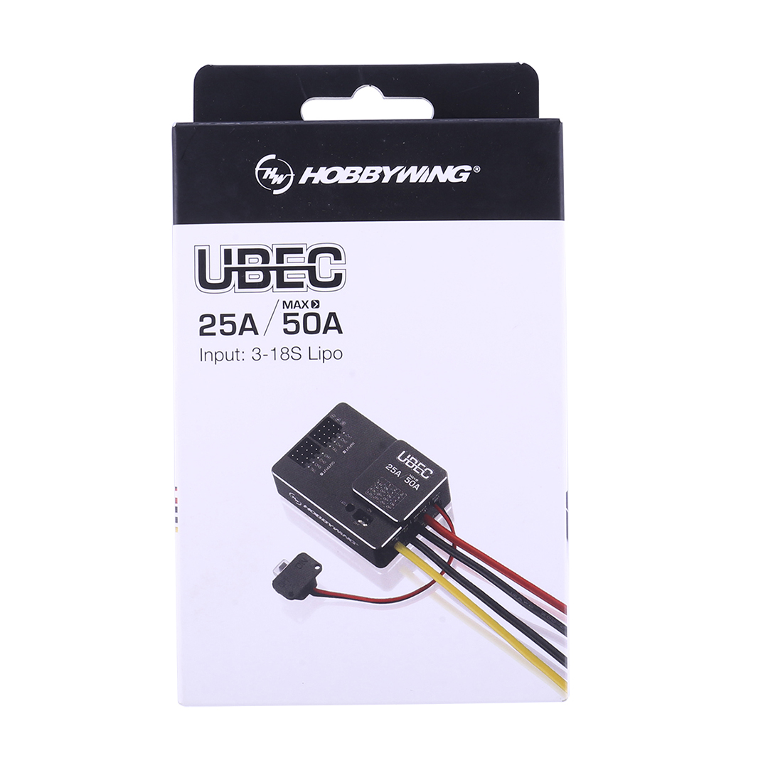 Hobbywing UBEC 25A HV 3-18S Mo - огляд і ціна Drone Esc
