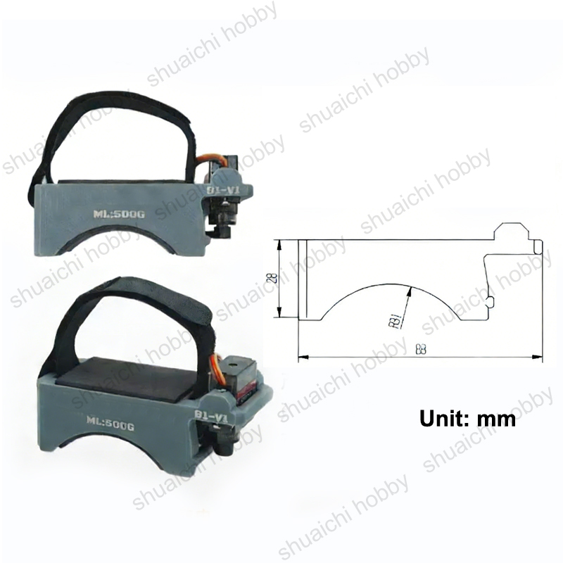 1PCS Strap-type FPV Drone PWM- - огляд і ціна Drone Battery Strap