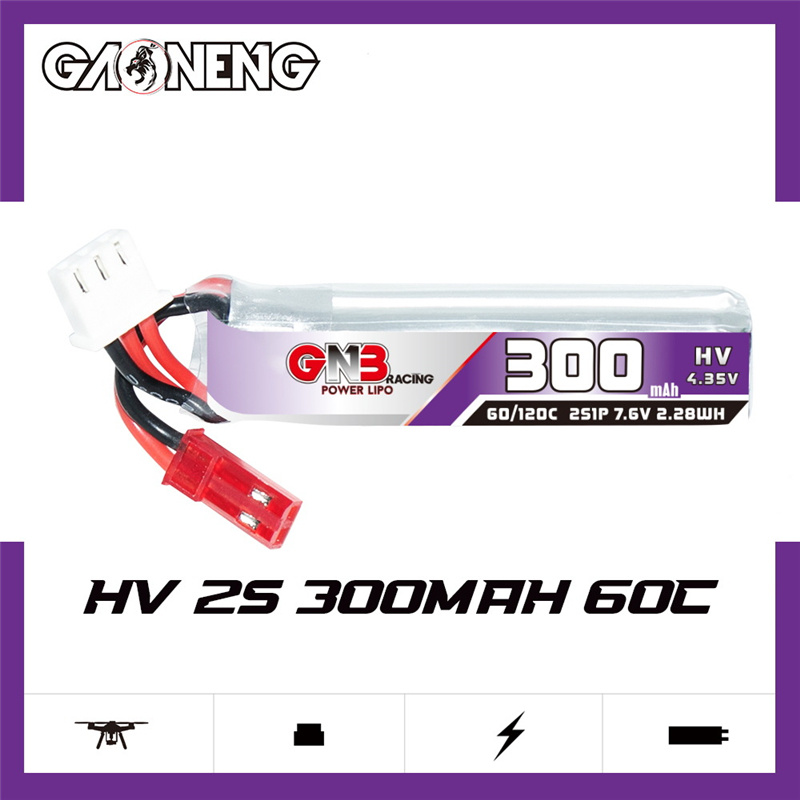 GAONENG GNB 2S 7.6V 300mAh 60C - огляд і ціна Drone Battery